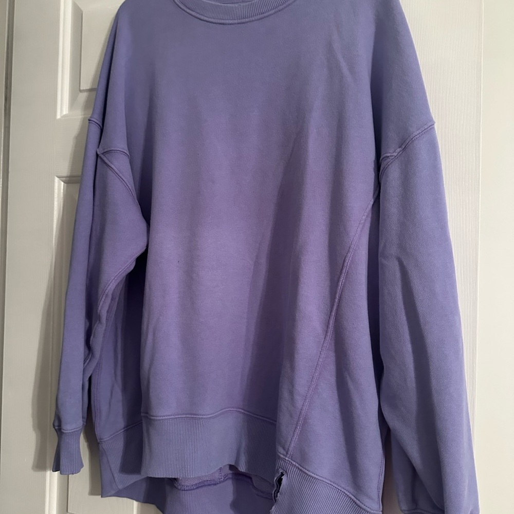 Aerie purple sweatshirt
